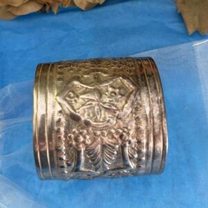 Intricate Silver Cuff Bracelet